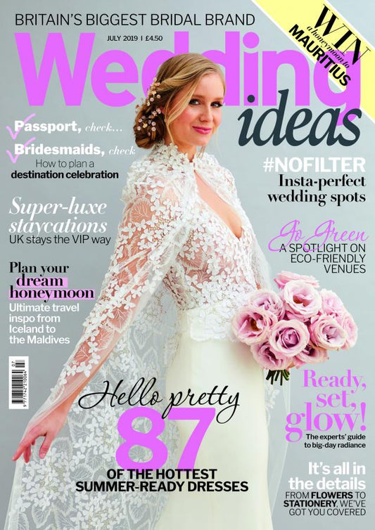 WEDDING IDEAS MAGAZINE COVER