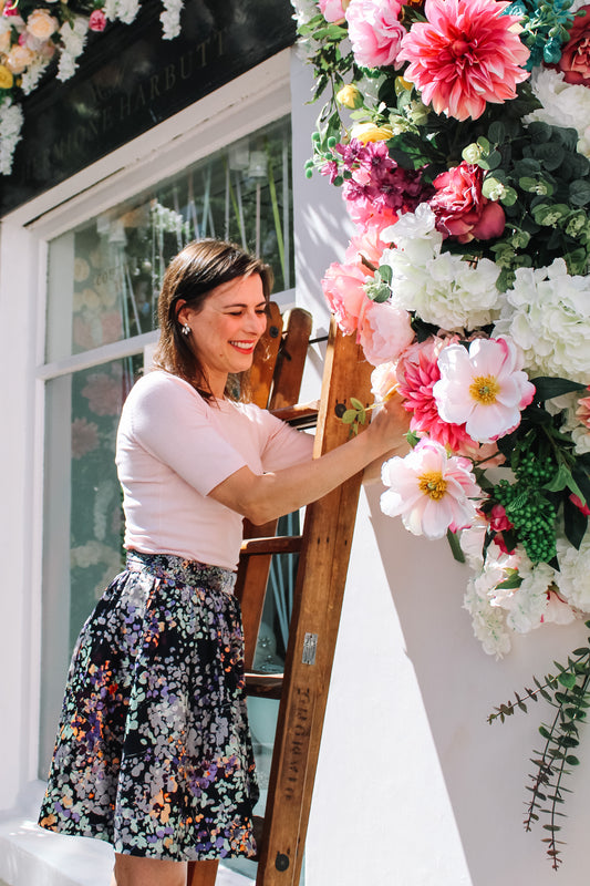 floral display london bristol showroom shop