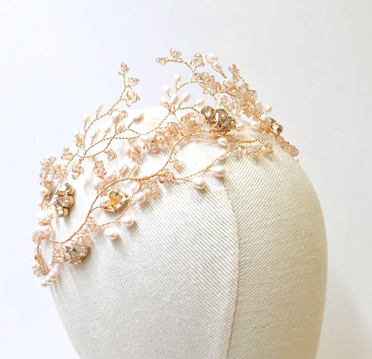 The process of making a bespoke Gini/Celeste Crown for Carissa ...