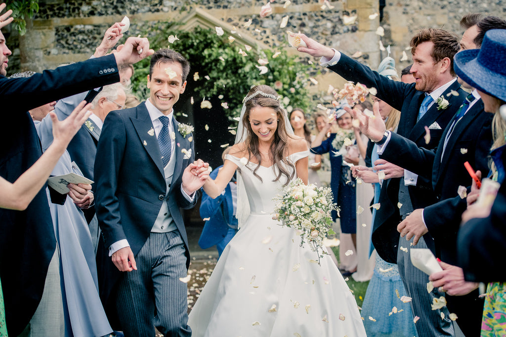 Real bride, Hermione Harbutt, brunette bride, half up half down, hair accessories, bespoke, crystal, Swarovski, Maiden, Pipa Middleton inspired, Suzanne Neville gown, Tiara, grown, silver, ollie jones photography