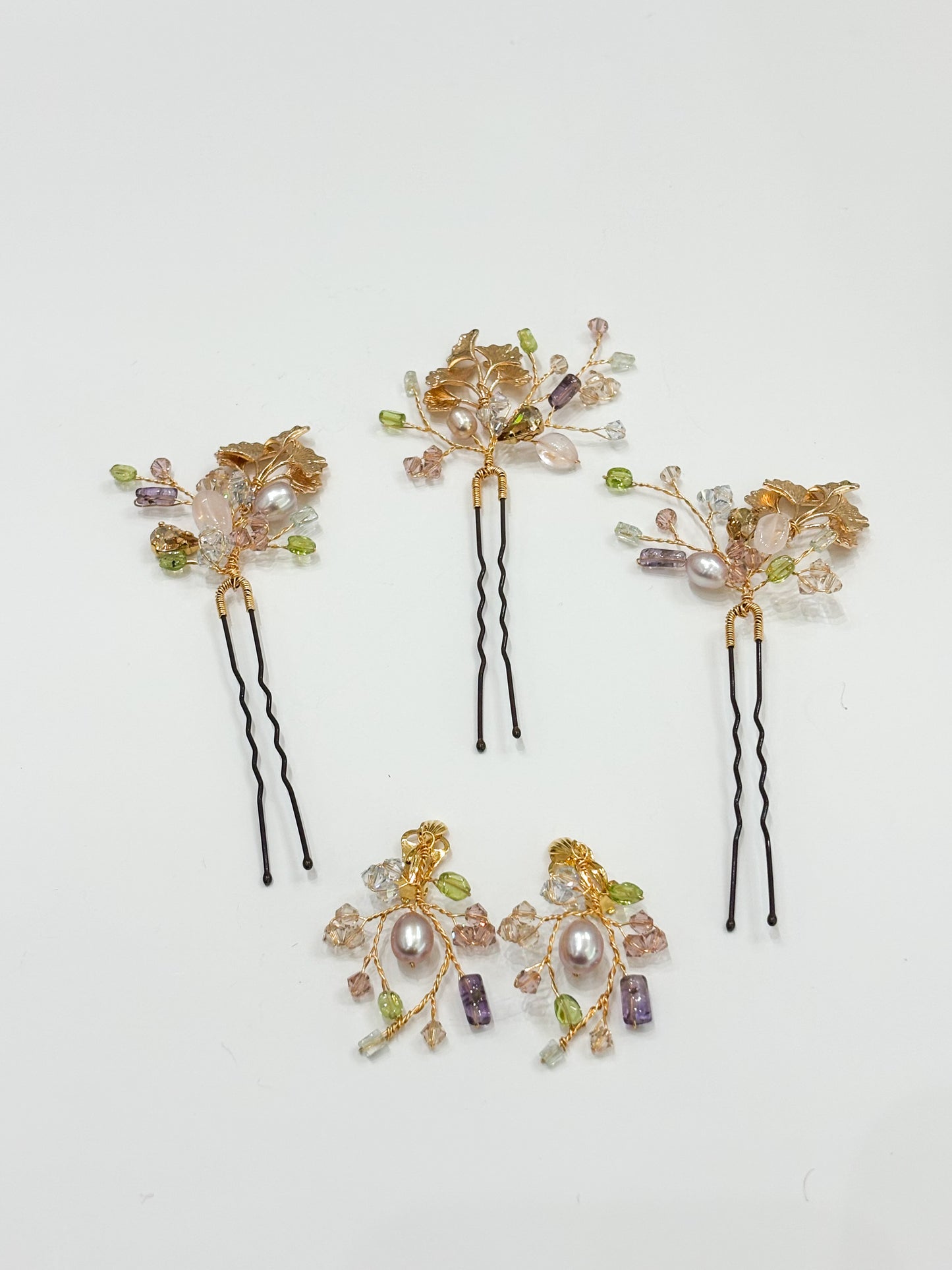Ariel Meadow Hairpins