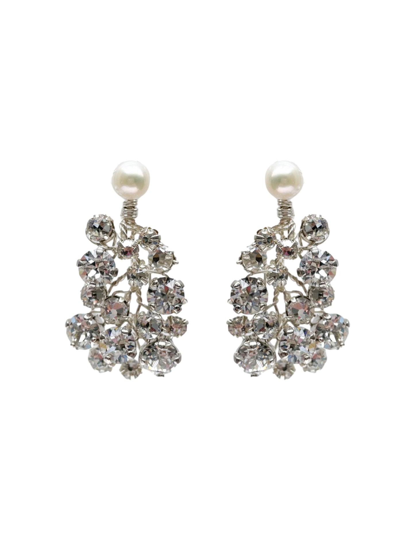 Penny Grande Crystal Earrings