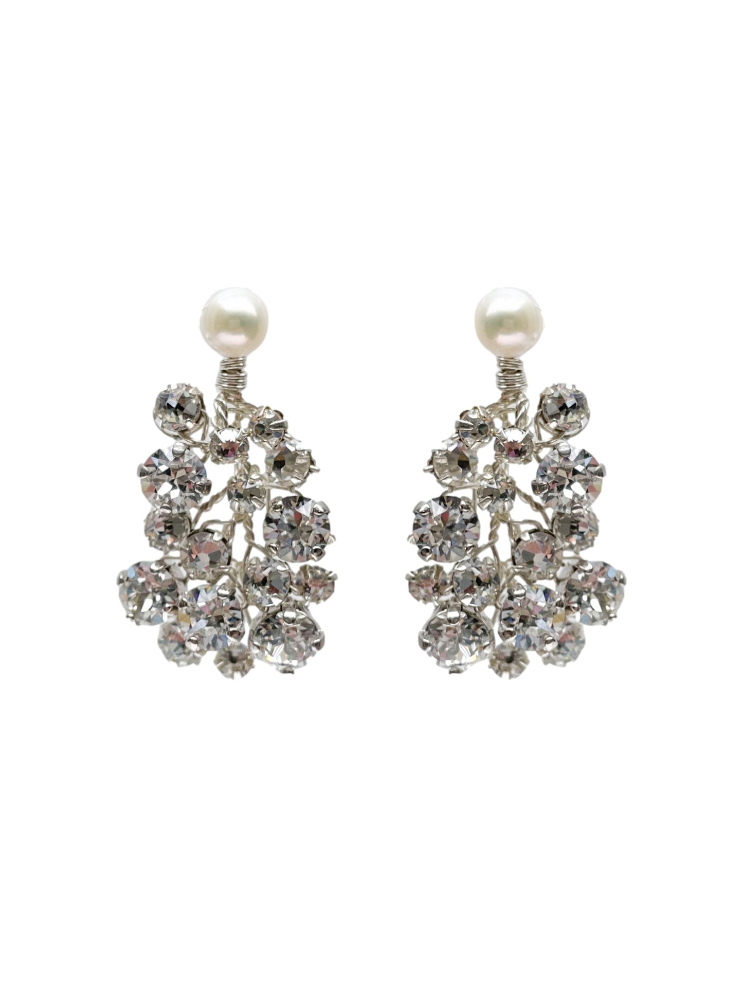 Penny Grande Crystal Earrings