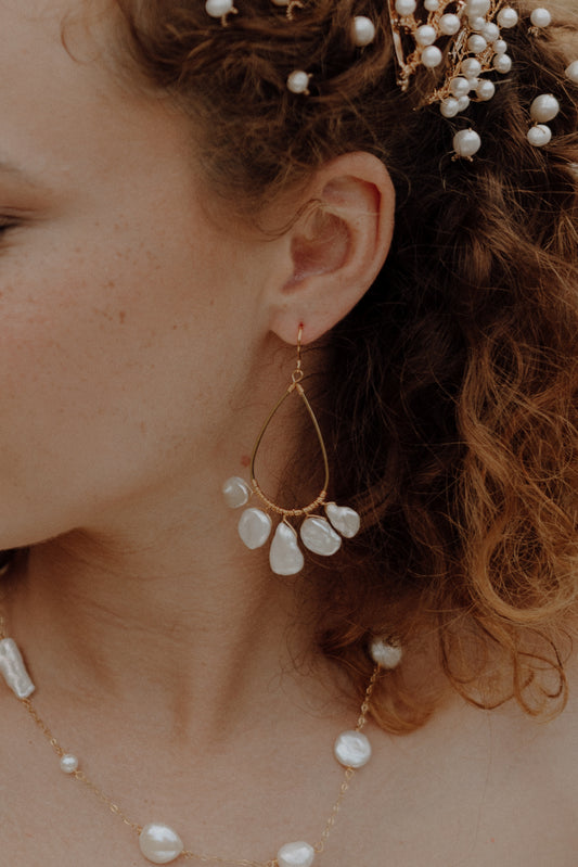 Baroque Chandelier Earrings