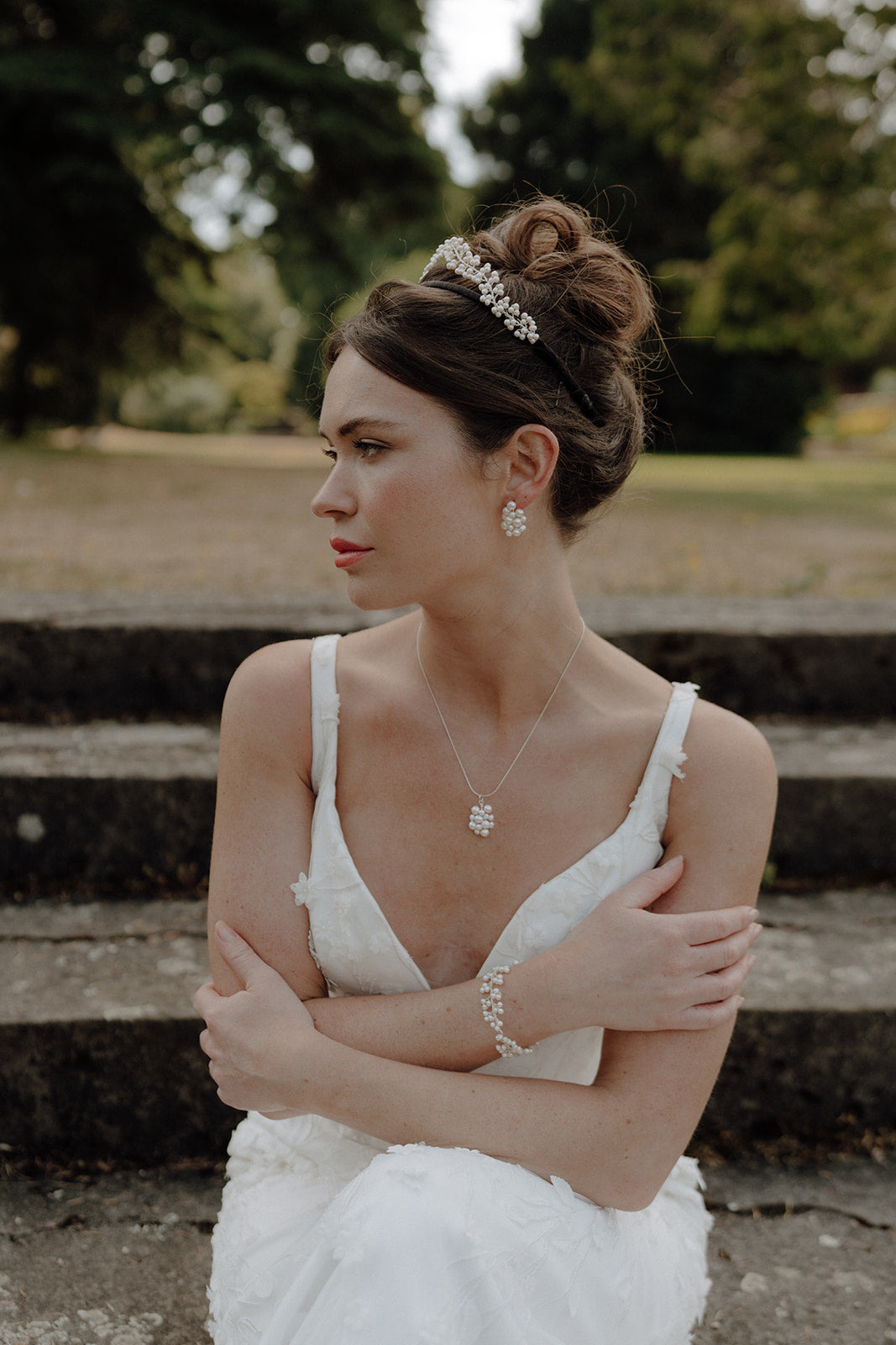 Maiden Pearl Tiara