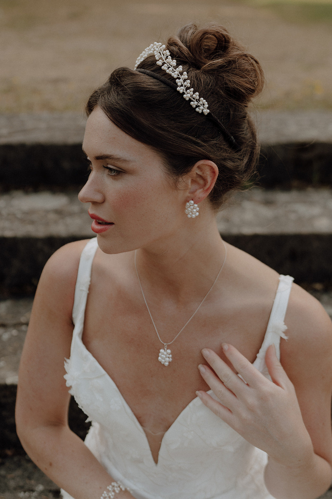 Maiden Pearl Tiara