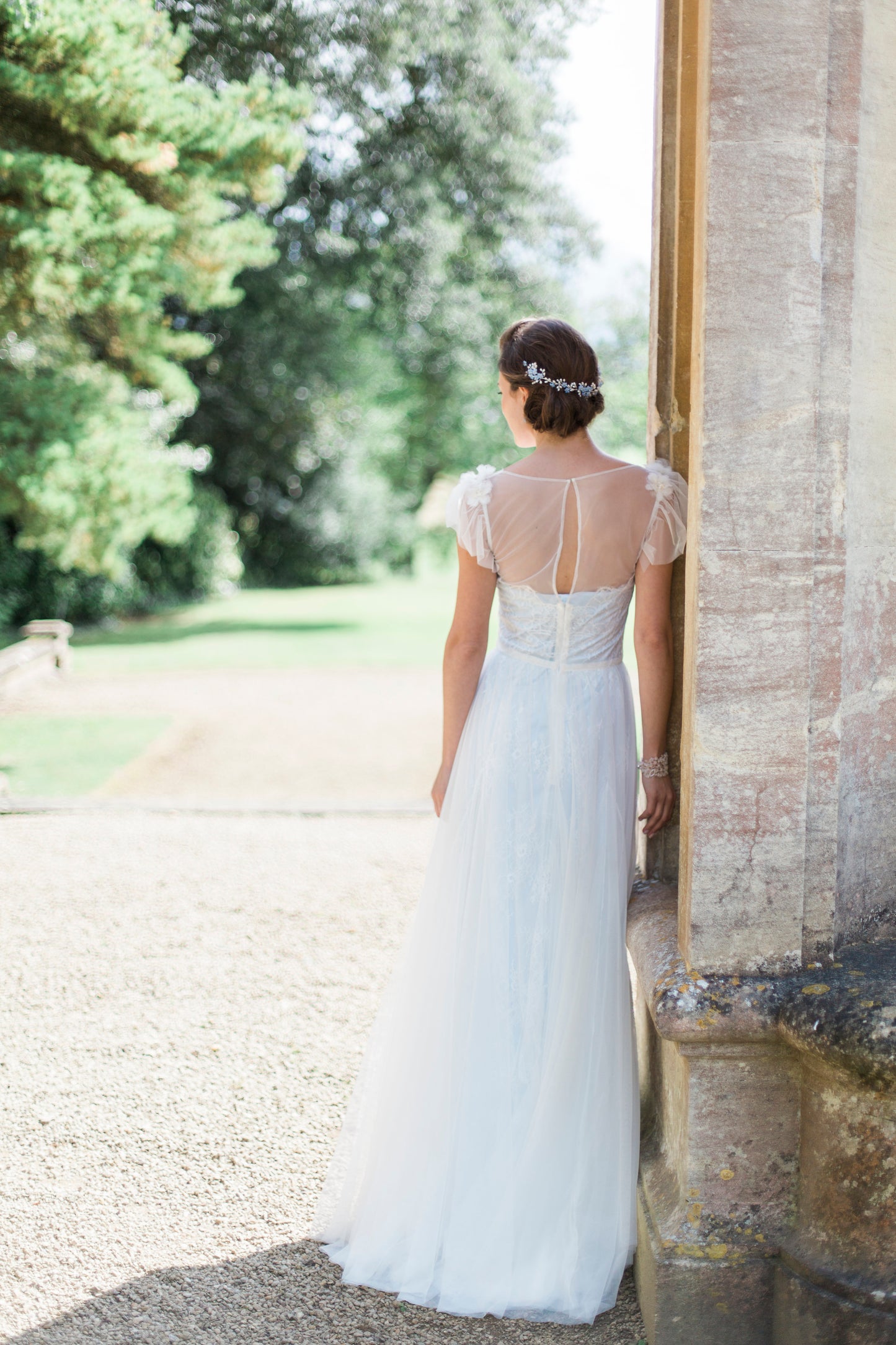 Forget Me Not Headpiece