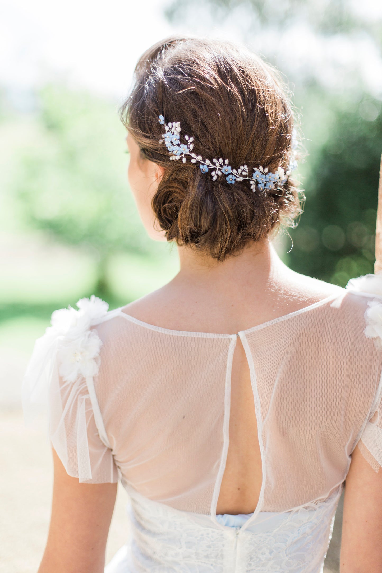 Forget Me Not Headpiece