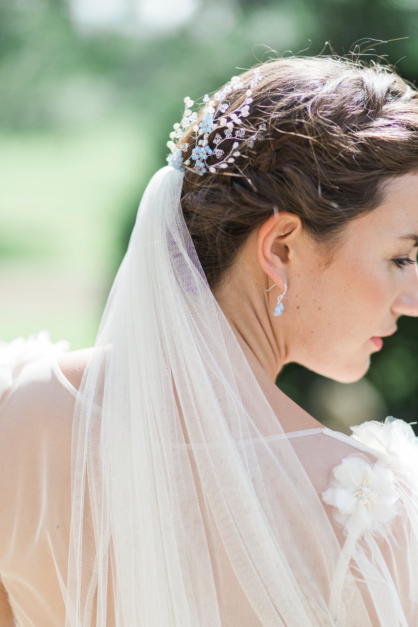 Forget Me Not Hairpins