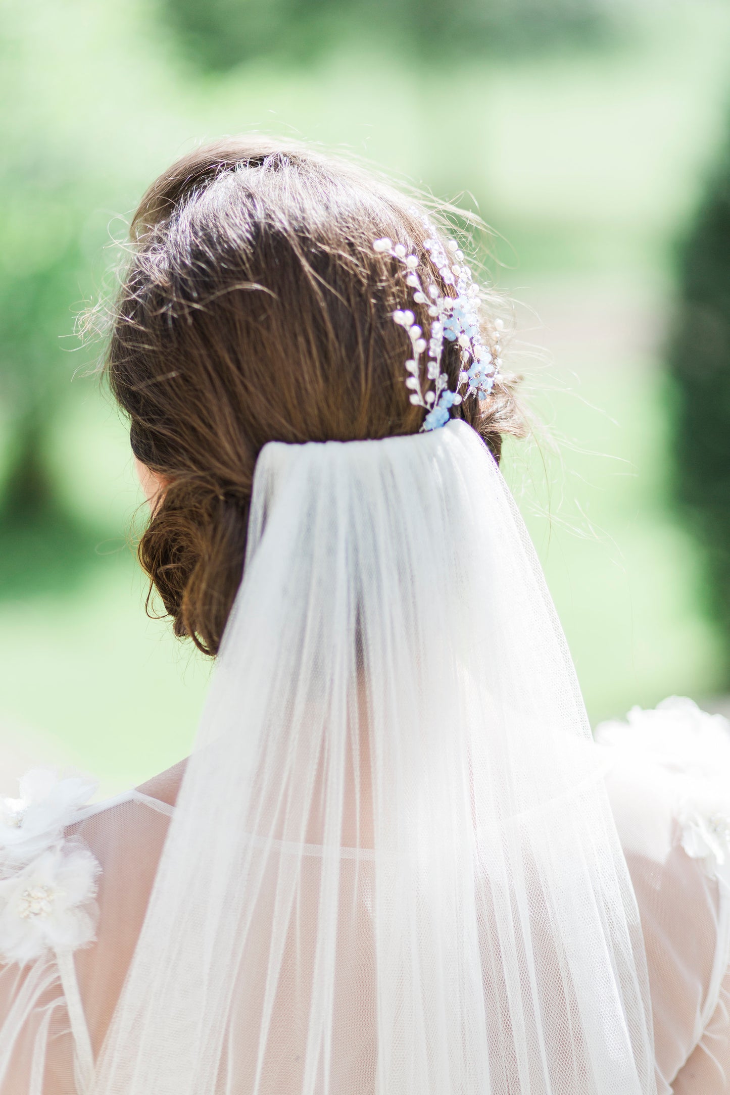 Forget Me Not Hairpins