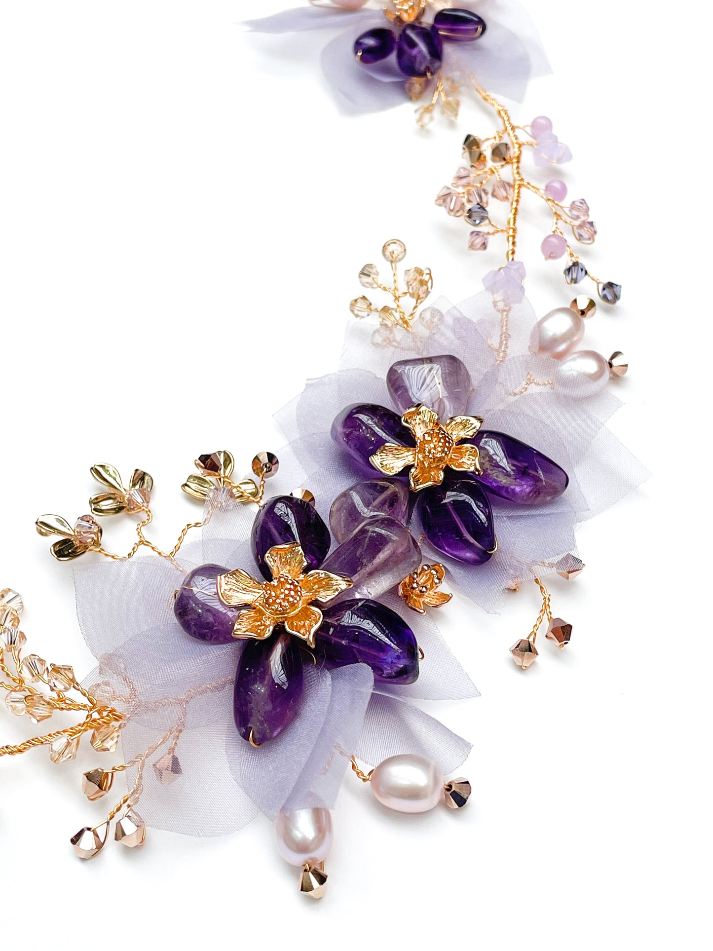 Lilac Blooms Garland