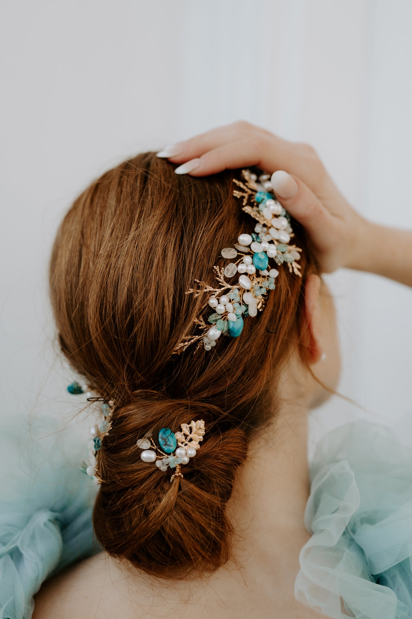 Turquoise Dream Hairpins