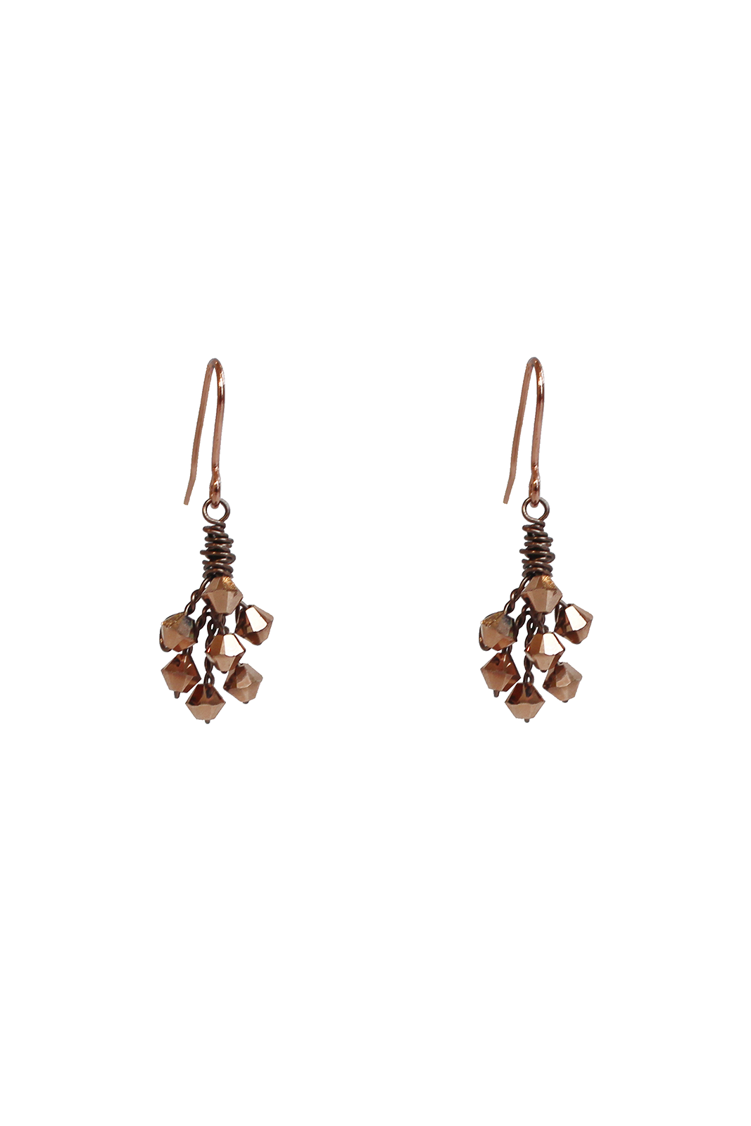 Eros Rose Gold Earrings