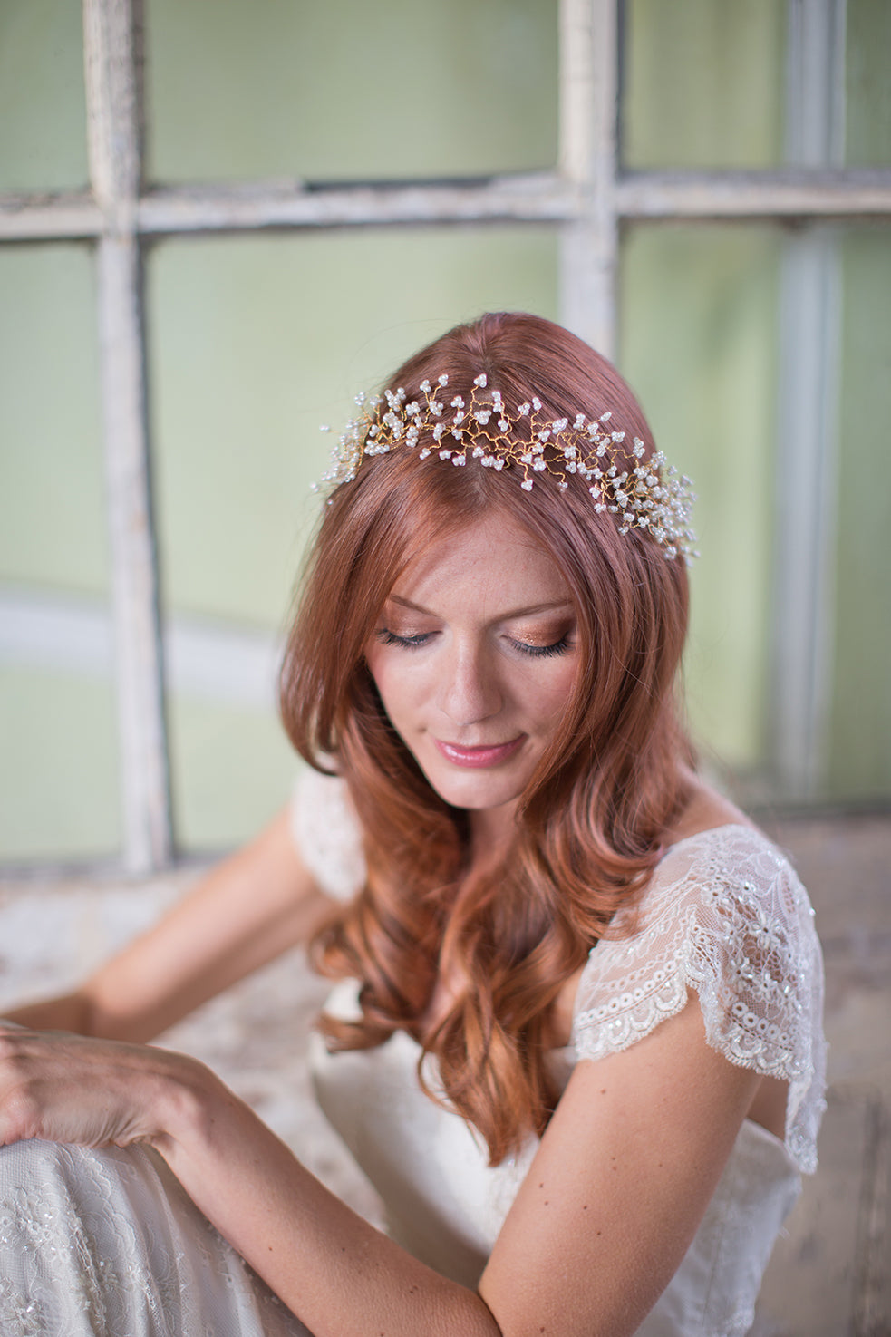 Gypsophila Headdress