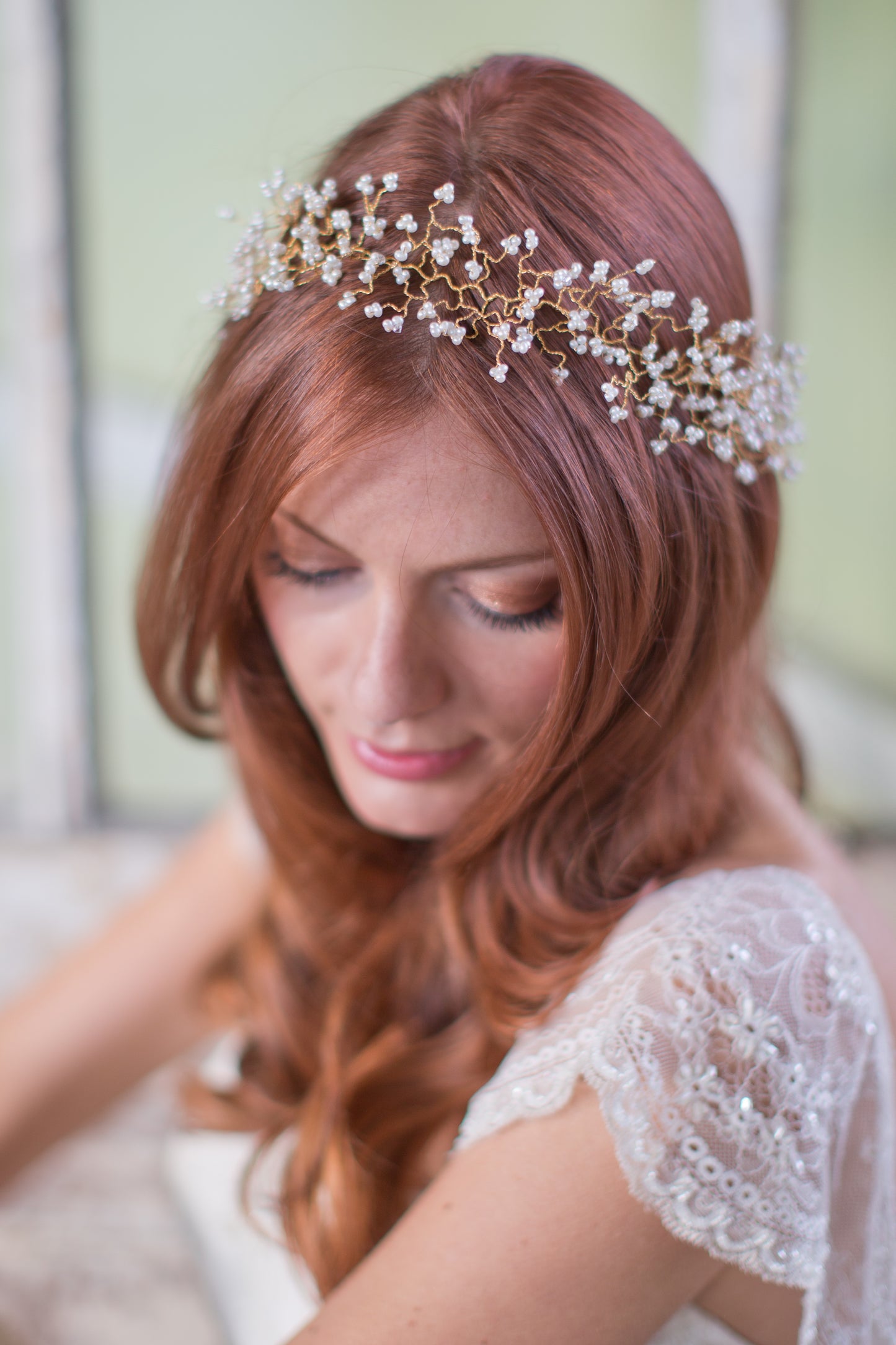 Gypsophila Headdress