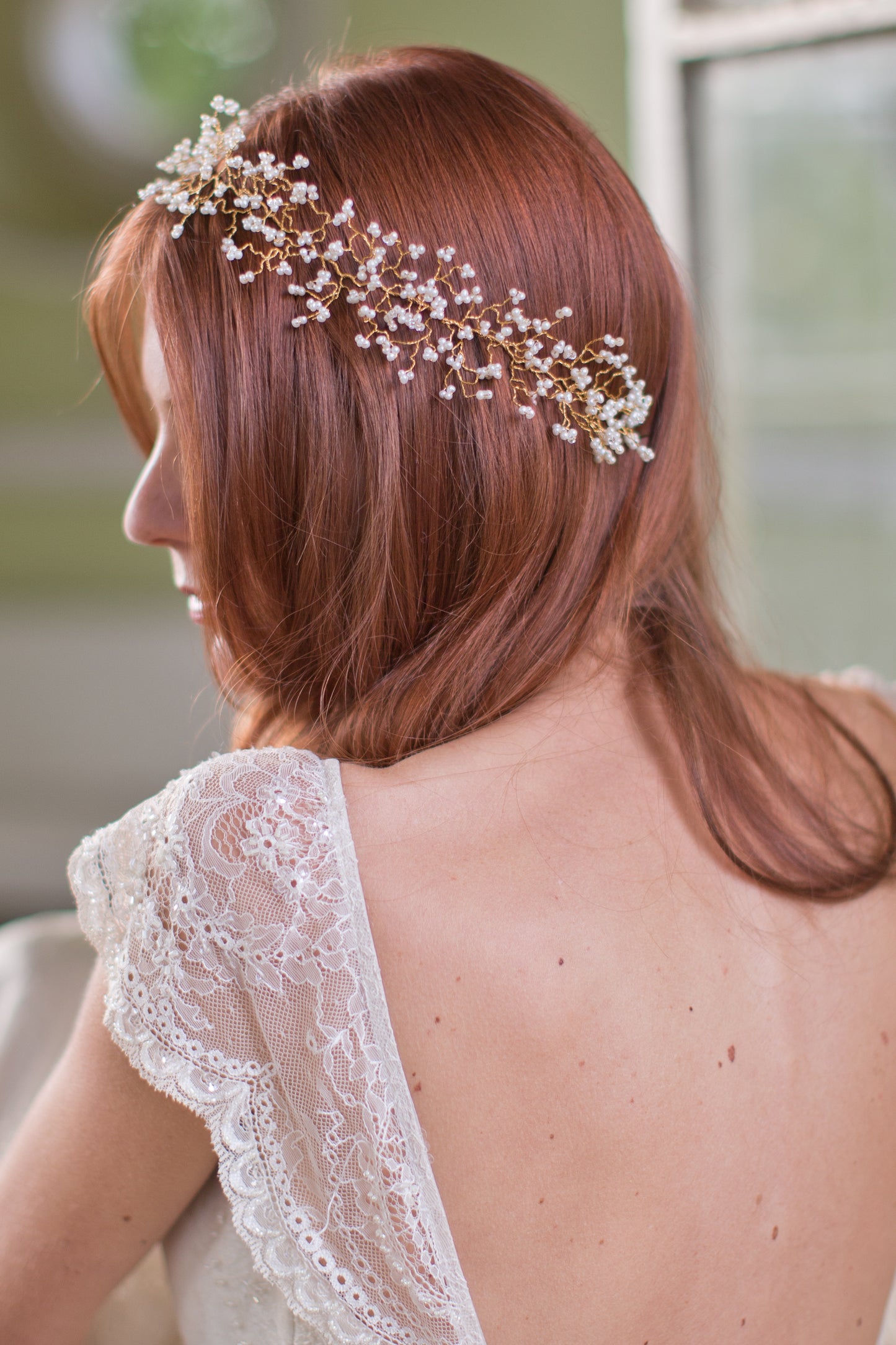 Gypsophila Headdress