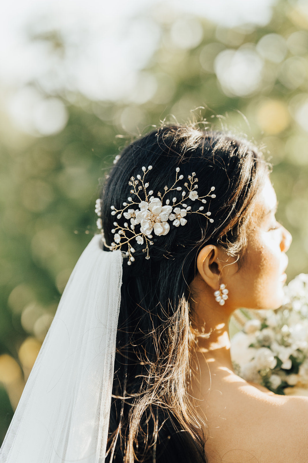 Gardenia Headpiece