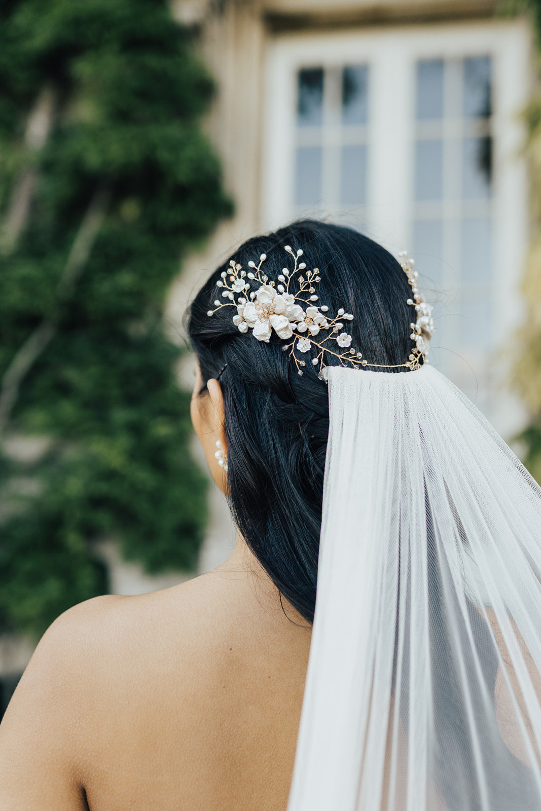 Gardenia Headpiece