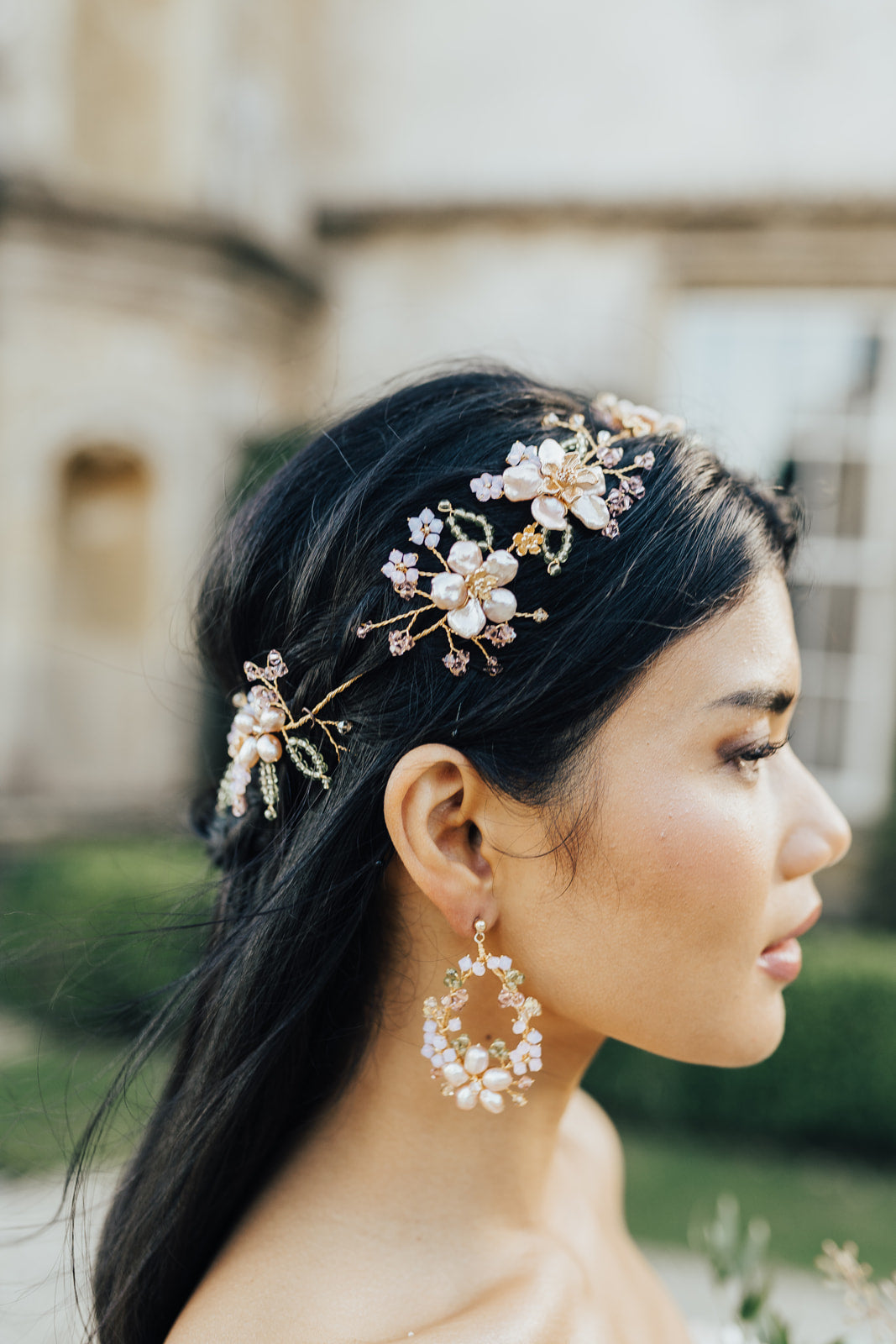 Spring Garden Chandelier Earrings