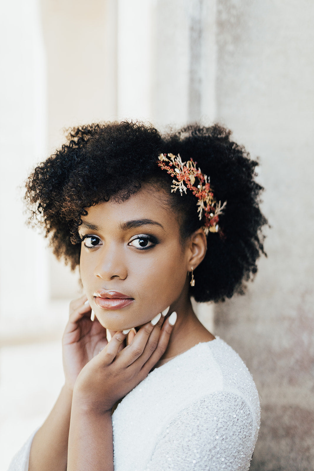 Coral Hairpins