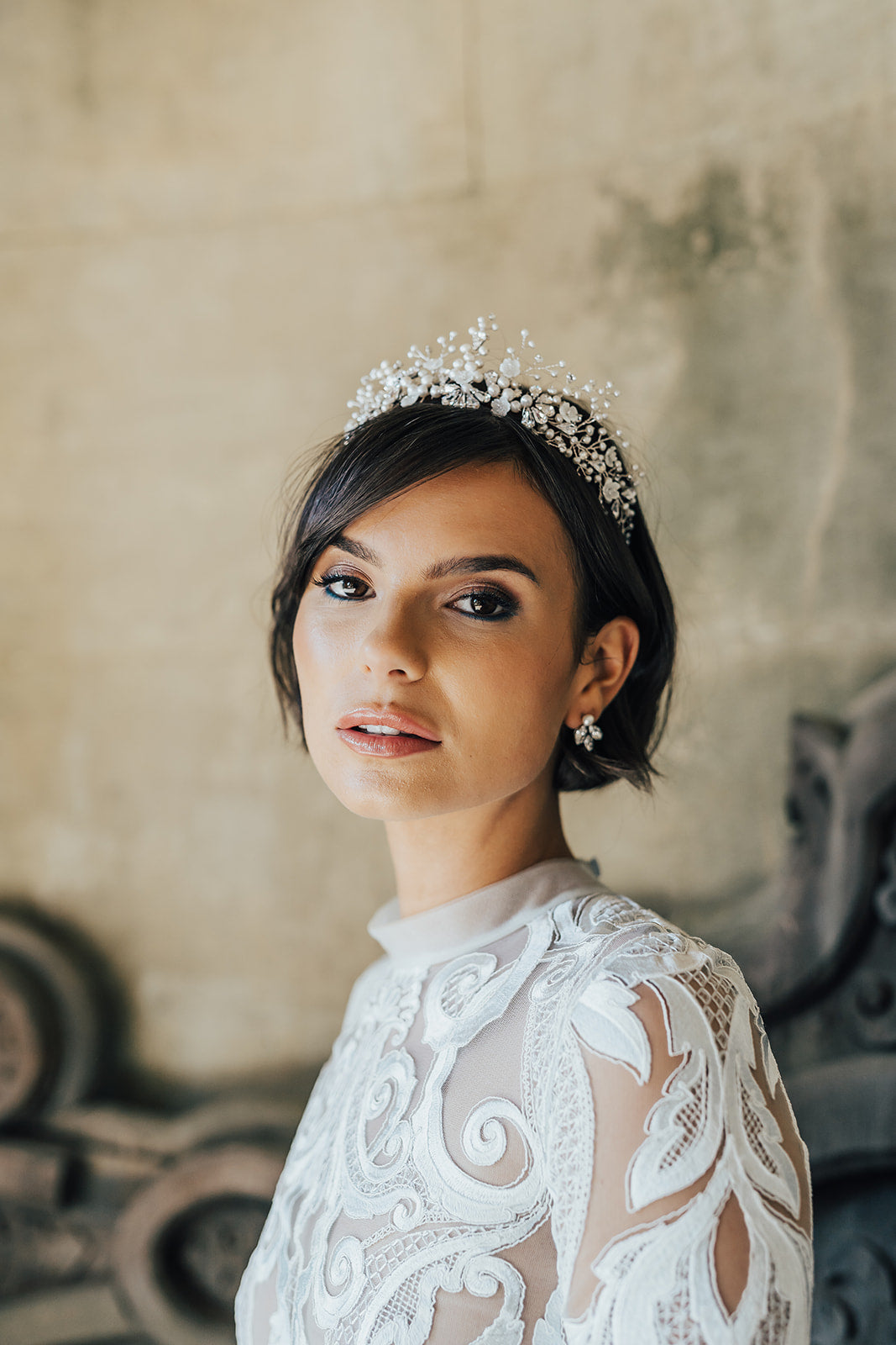 Cordelia Crystal Tiara