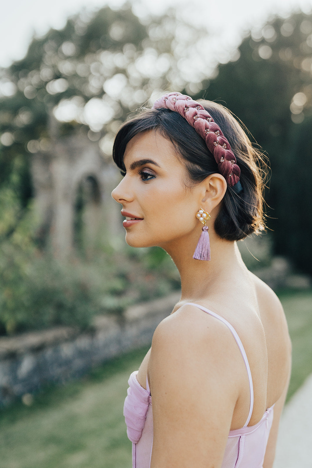 Boleyn Rose Headdress