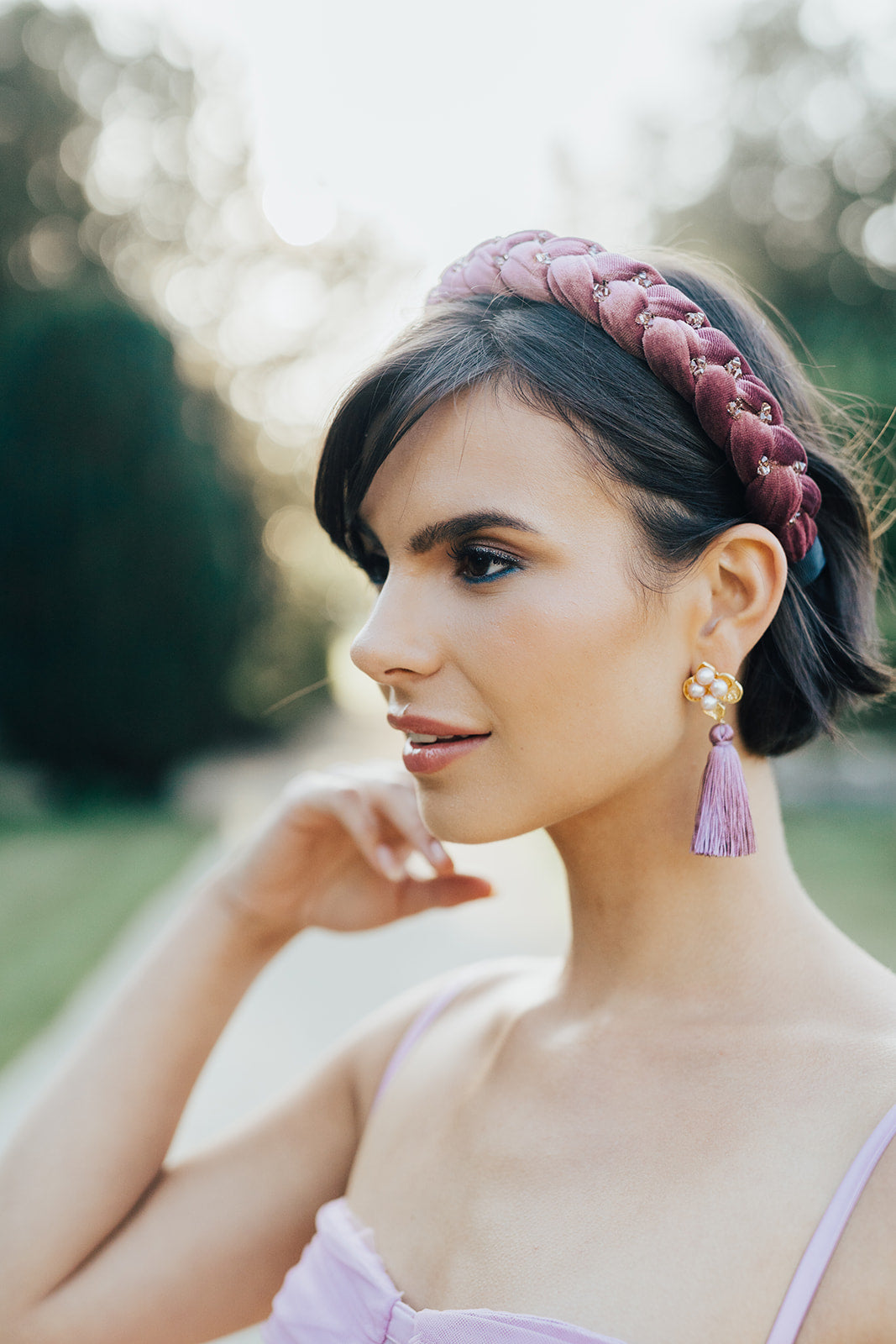 Boleyn Rose Headdress