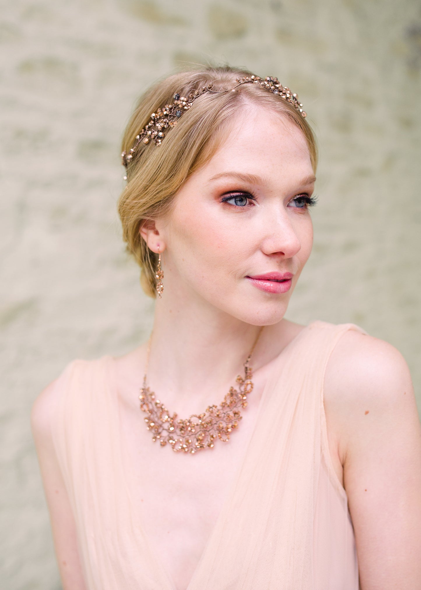 Rose Gold Violette Garland