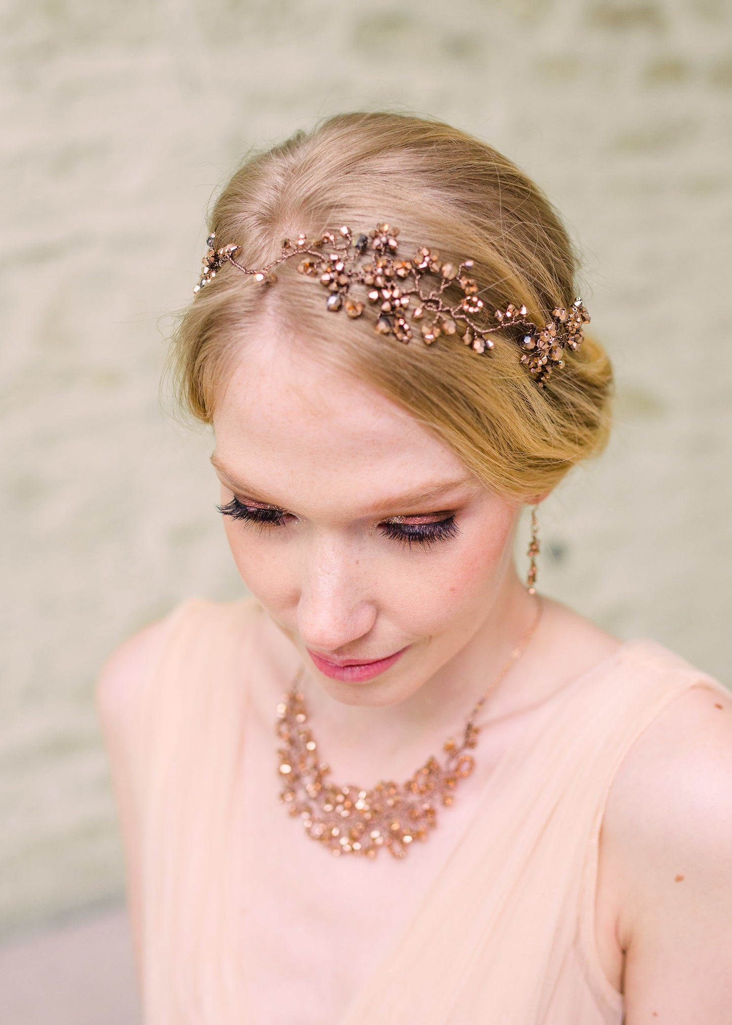 Rose Gold Violette Garland