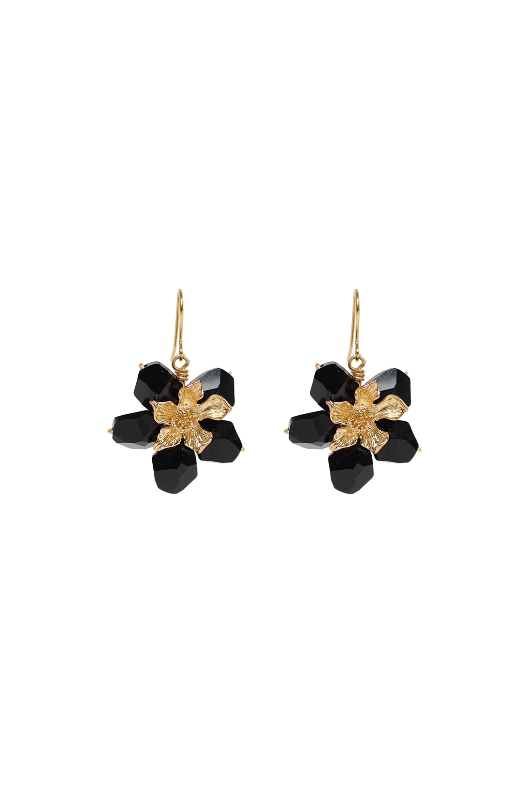 Titania Black Earrings