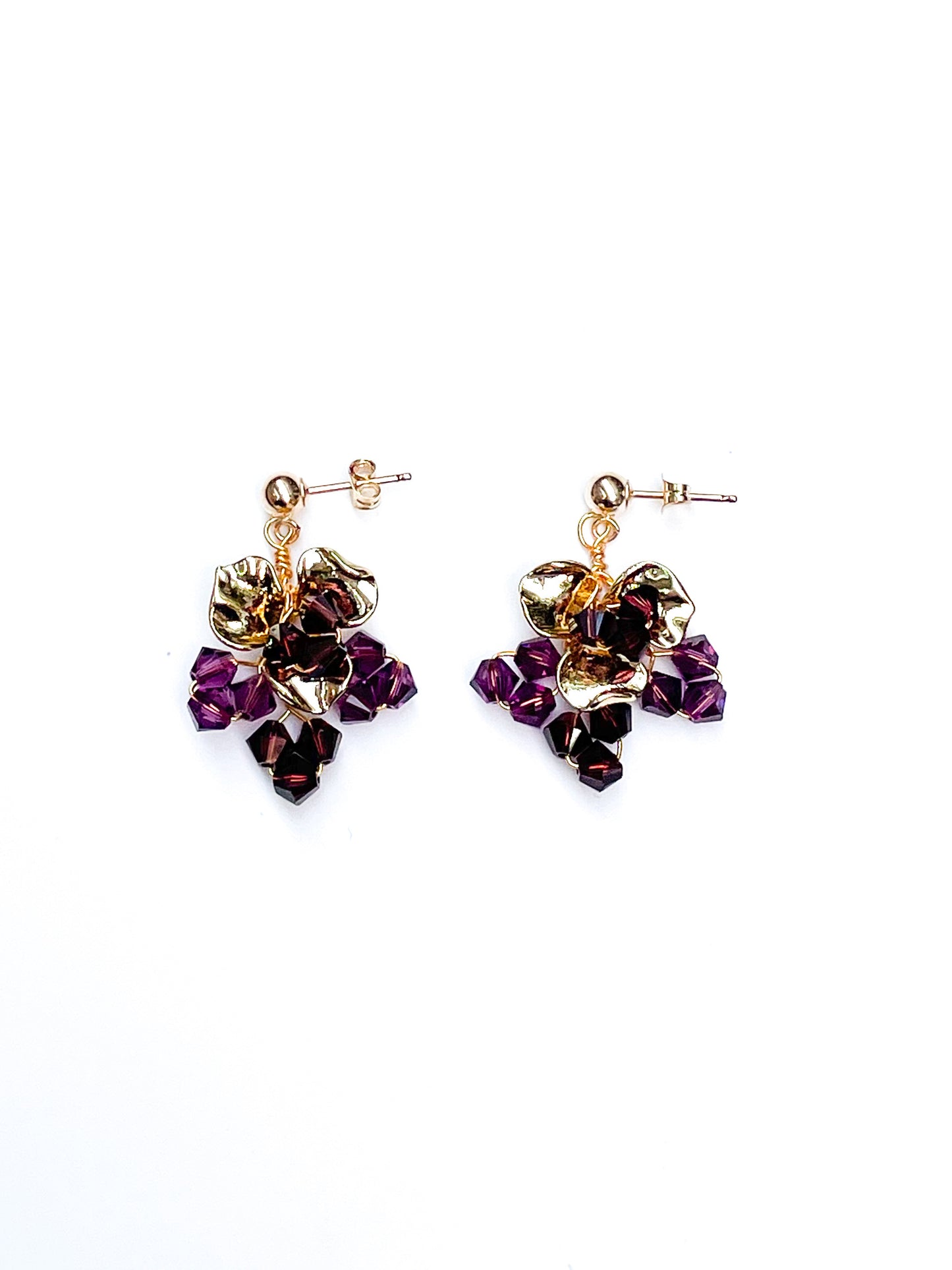 Velvette Berry Earrings