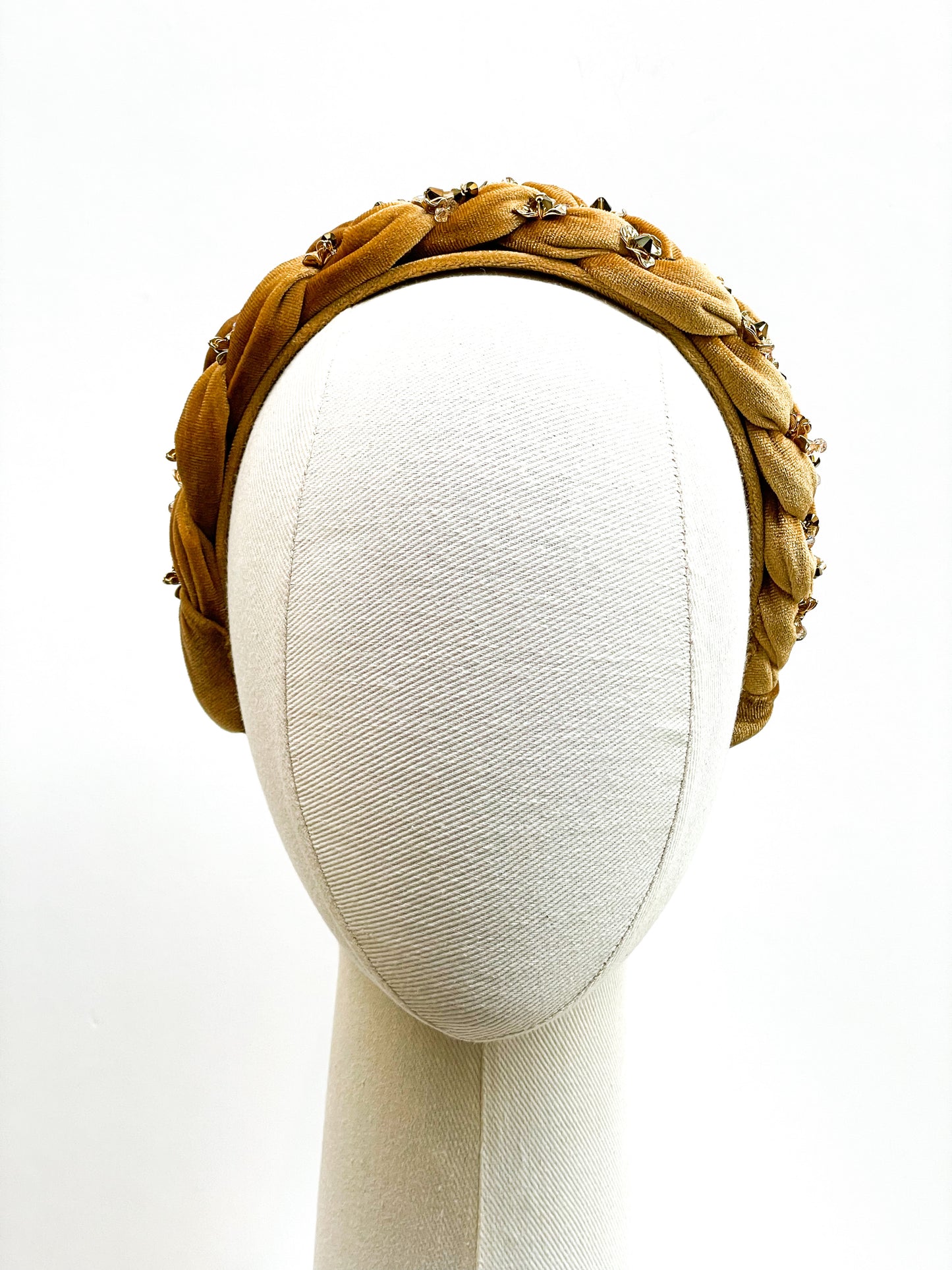 Velvette Gold Headdress