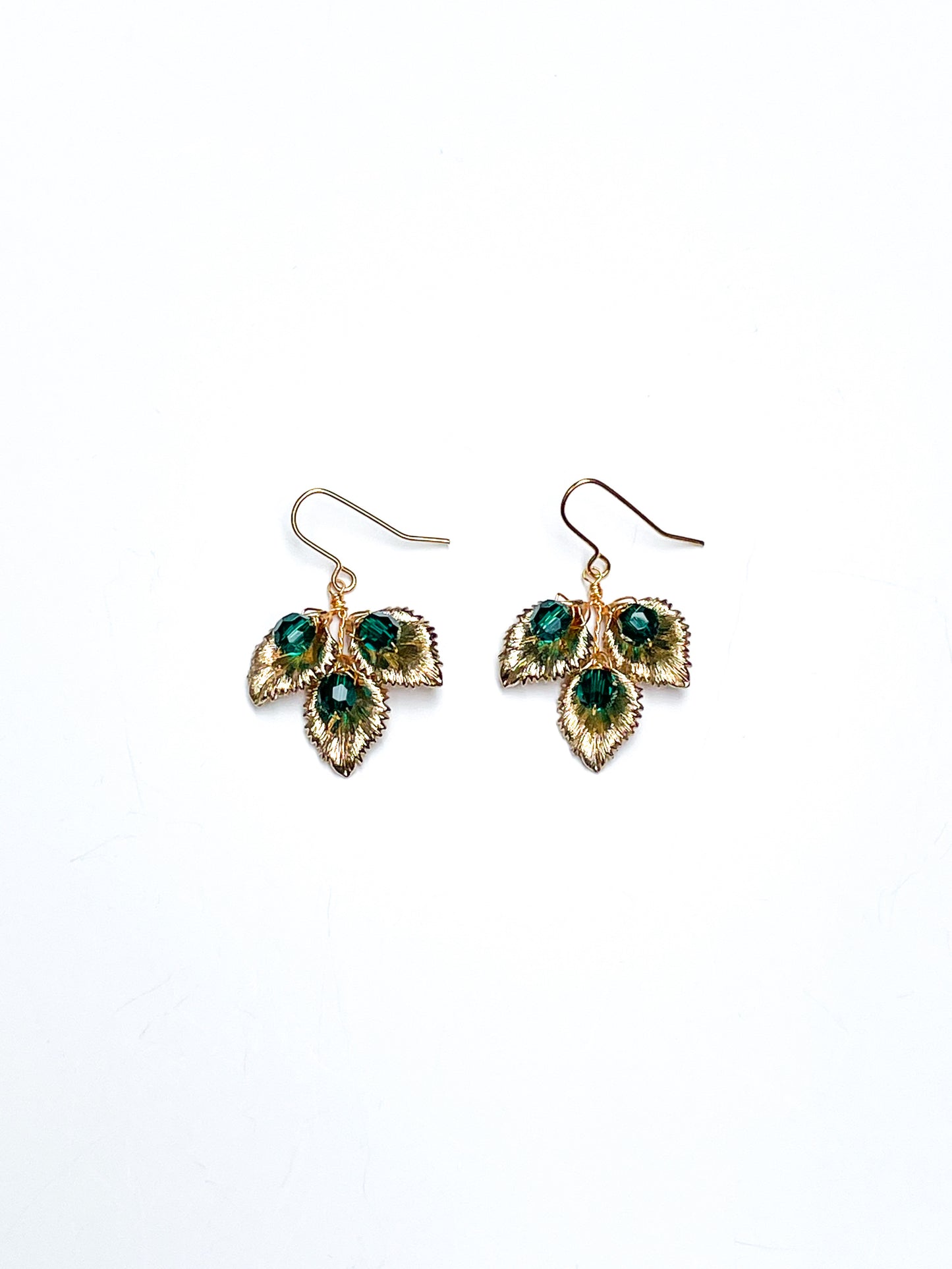 Peacock Earrings