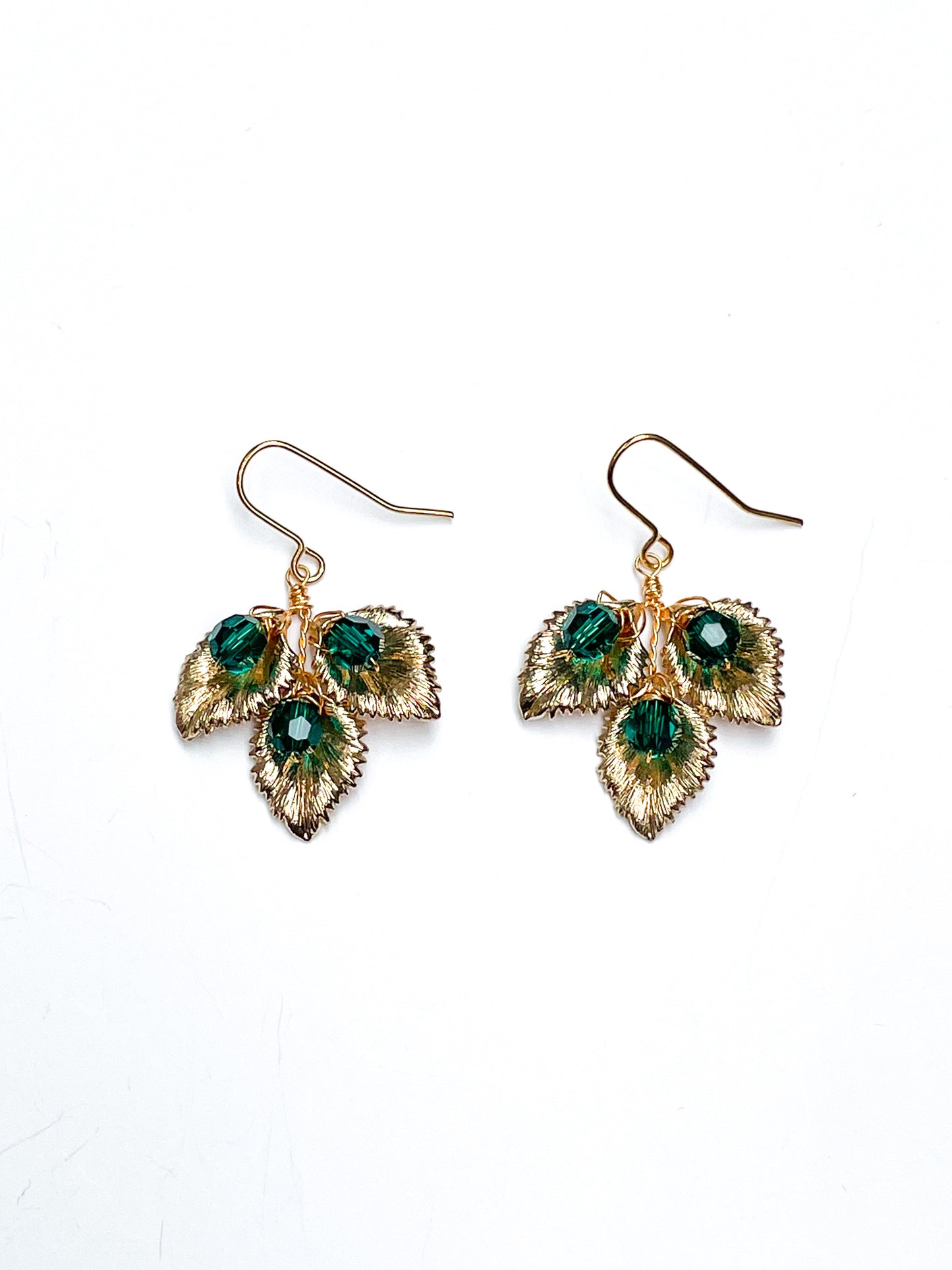 Peacock Earrings