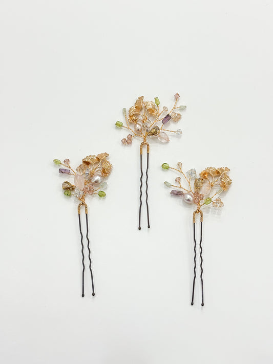 Ariel Meadow Hairpins