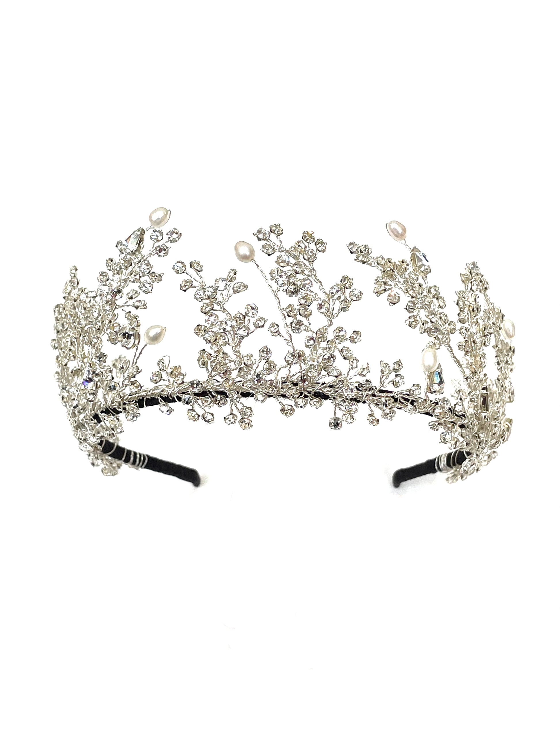 Wuthering Heights inspired crystal tiara