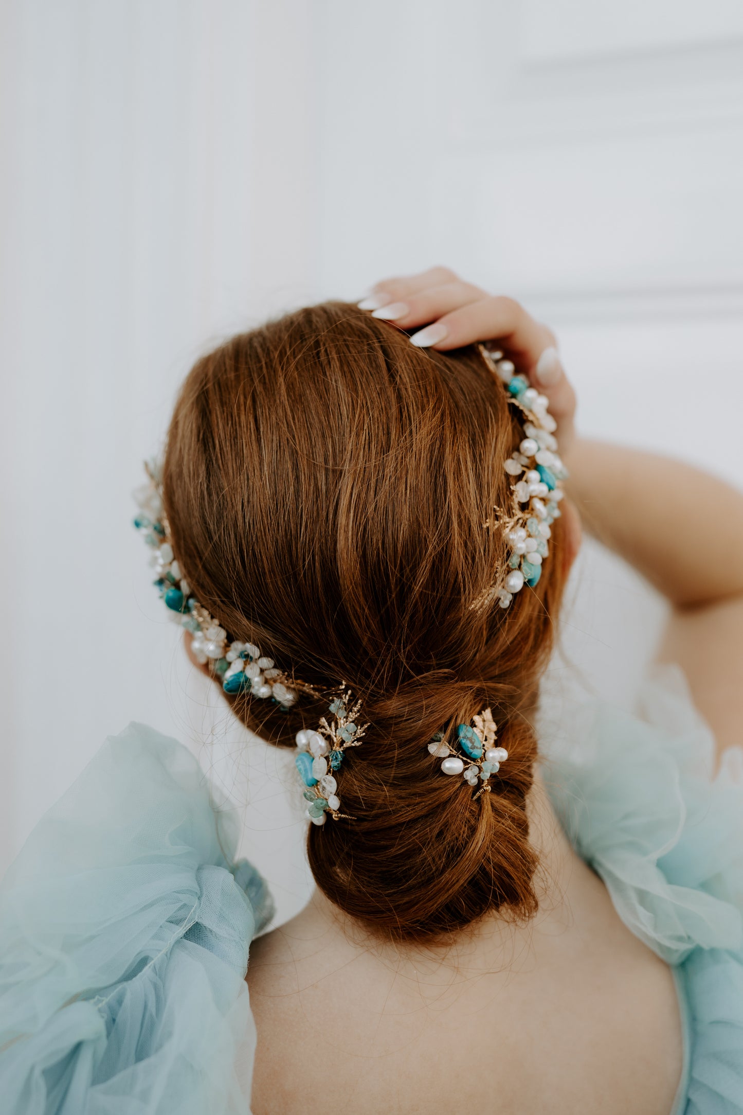 Turquoise Dream Hairpins