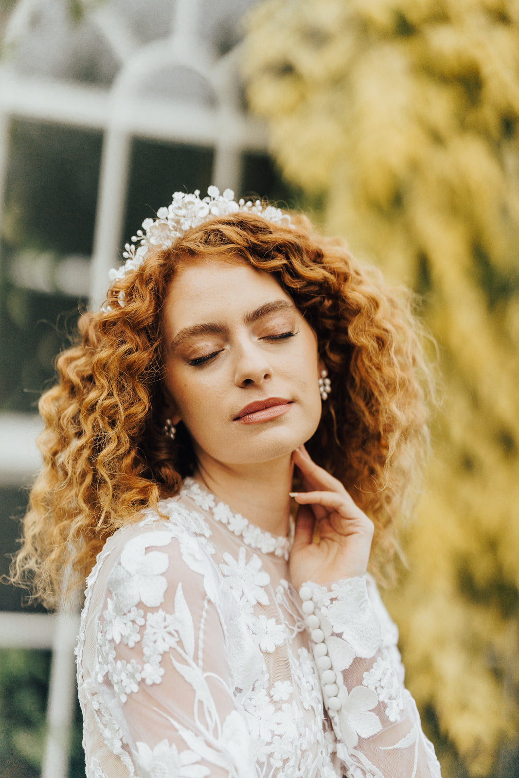 Meadow Rose Headdress