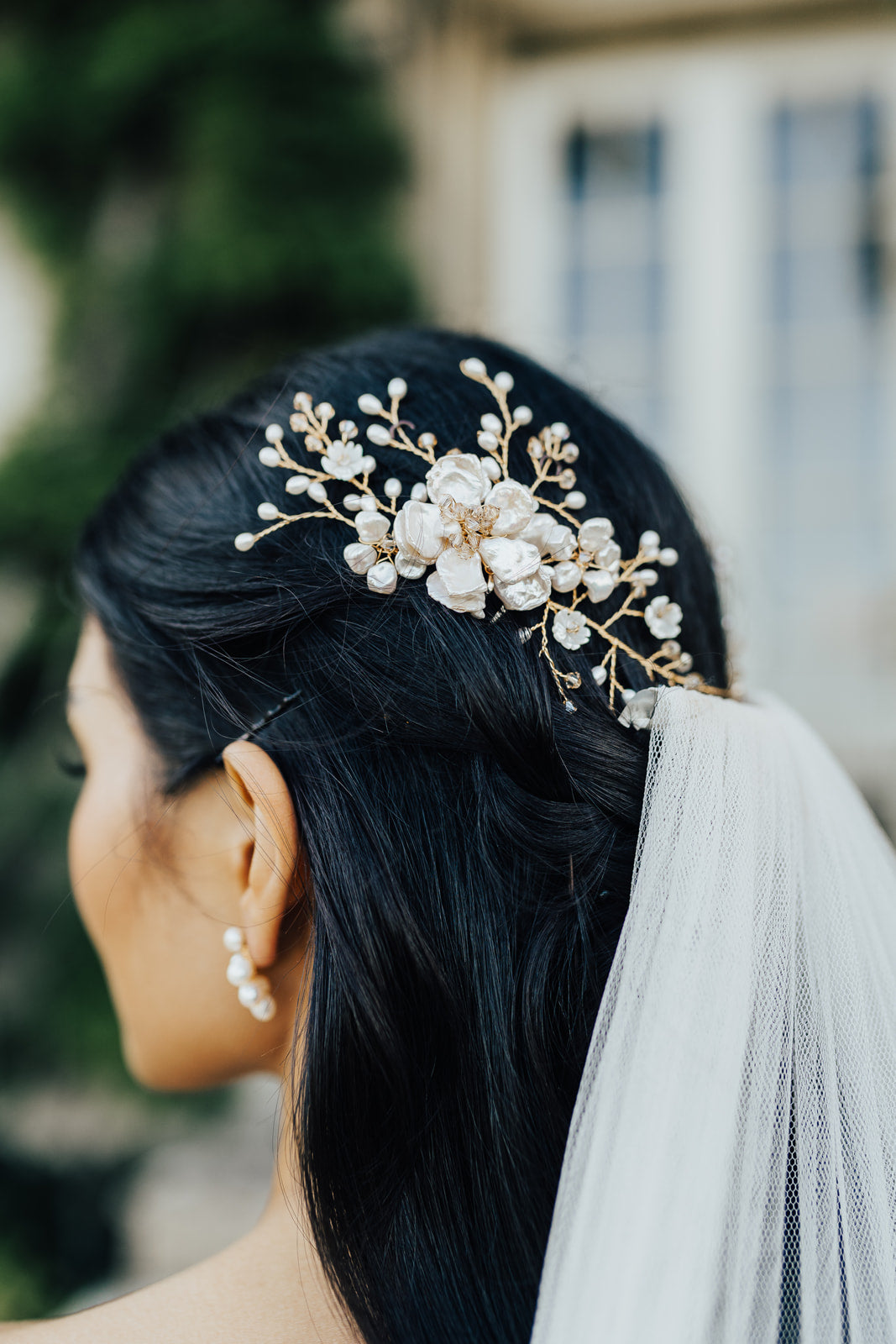 Gardenia Headpiece