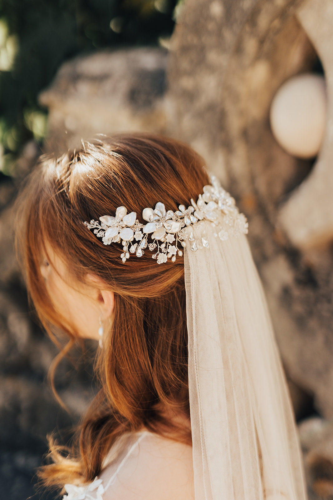 Titania Silver Headpiece