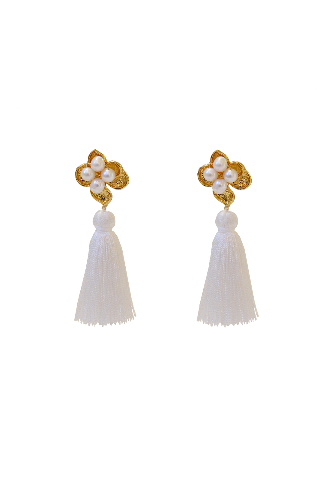 Ivory 2025 tassel earrings