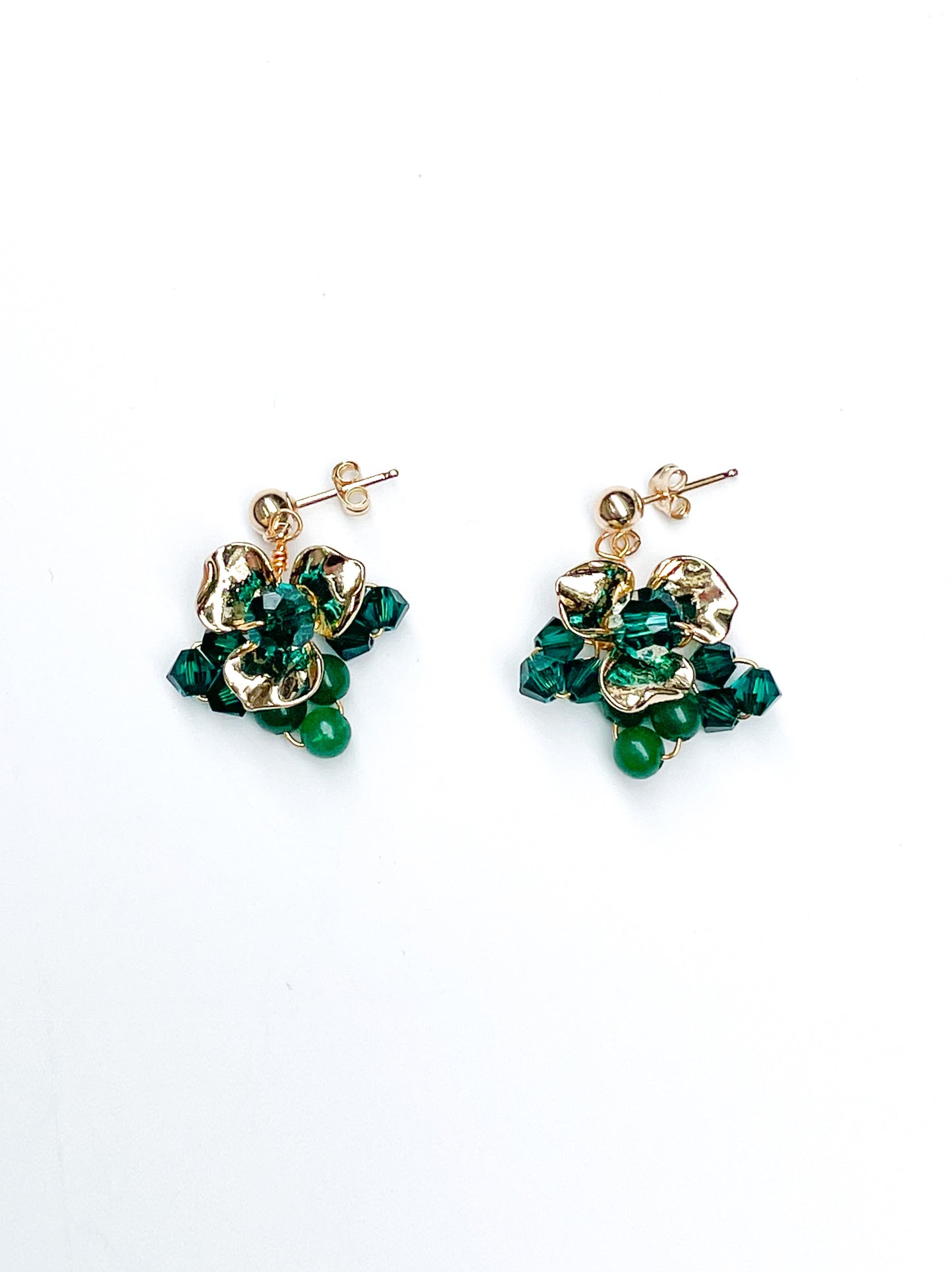 Velvette Emerald Earrings